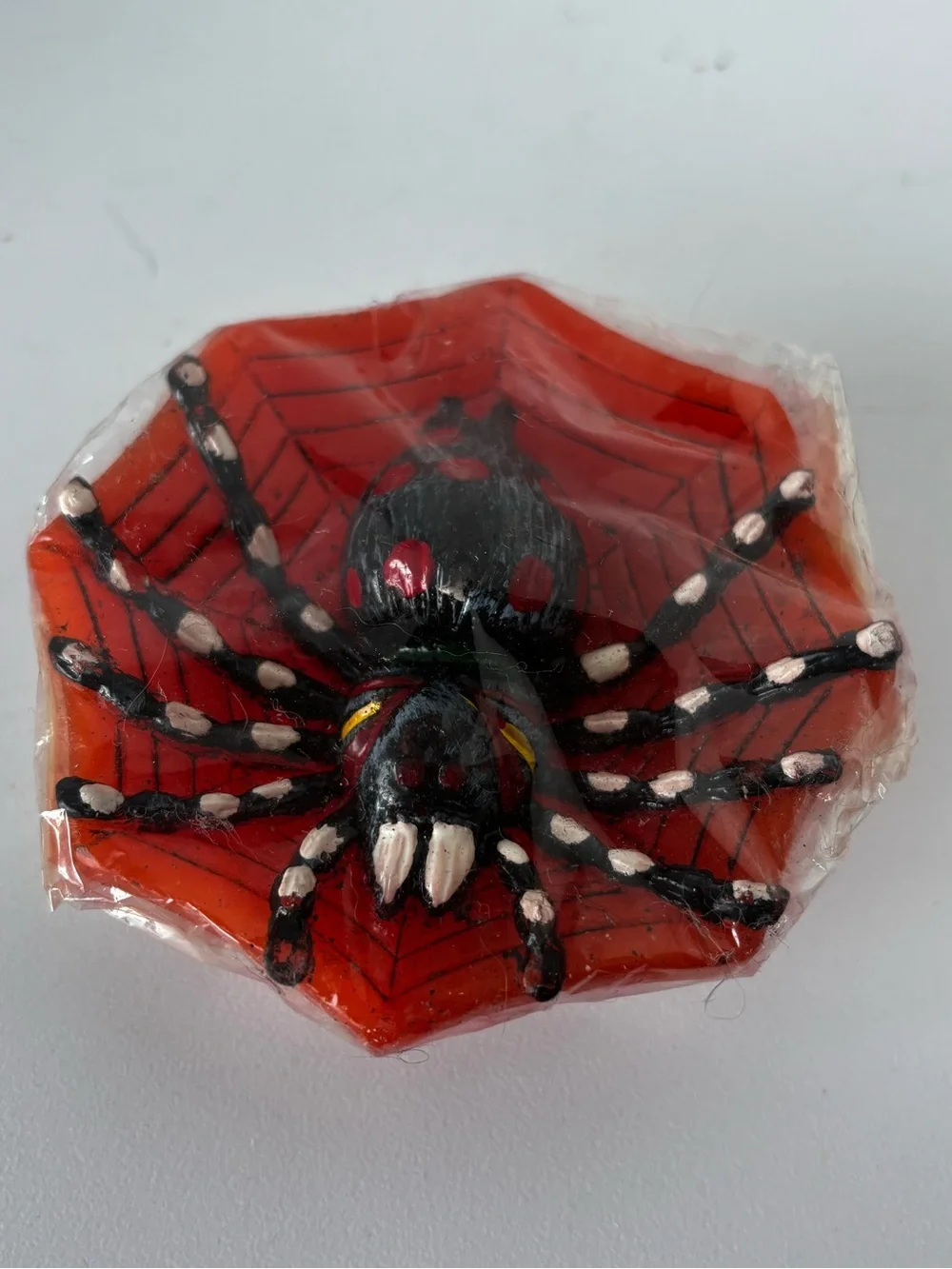 Vintage Hand Painted Foam Wax Tarantula Candle